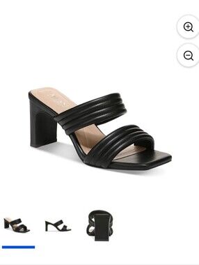 Alfani Stantonn Leather Strappy Heel Sandal